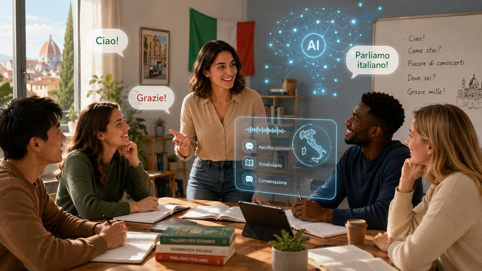Intelligenza artificiale e insegnamento dell’italiano: opportunità, sfide e ruolo delle scuole di lingua